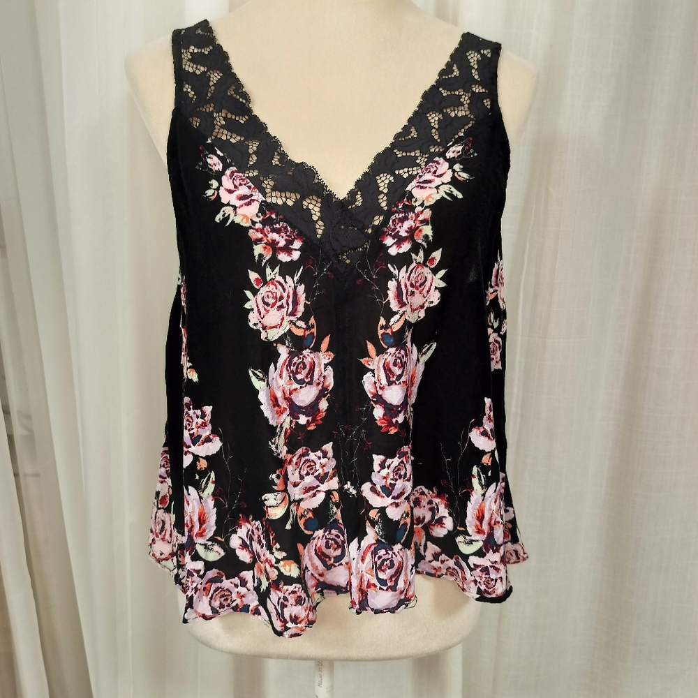 Intimately Free People Morning Rose Cami Womens Size SP Oversized